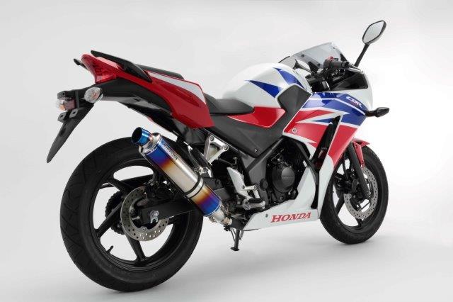 【抽選で最大100％ポイントバック】BEAMS ビームス R-EVO スリップオン ヒートチタンサイレンサー JMCA 車種：HONDA CBR250R 2014~ G167-53-P1J