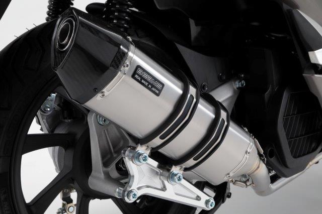 【抽選で最大100％ポイントバック】BEAMS ビームス CORSA-EVOIIステンレスサイレンサー 政府認証 車種：HONDA PCX125 2018~ 2BJ-JF81 G179-64-000