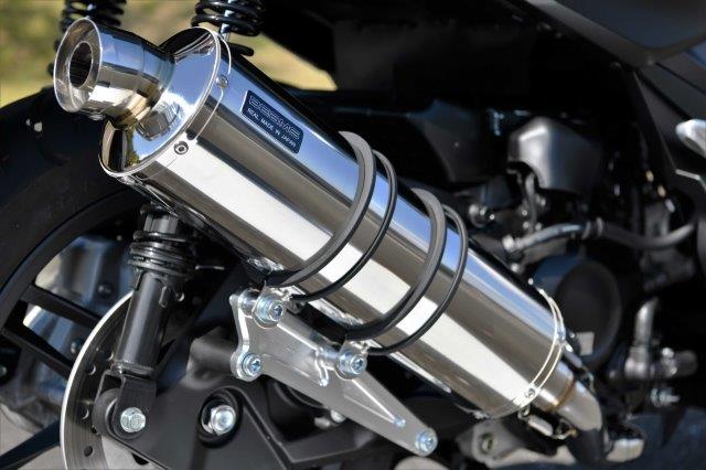 【抽選で最大100％ポイントバック】BEAMS ビームス R-EVO ステンレスサイレンサー 政府認証 車種：HONDA フォルツァ MF13 G182-53-008