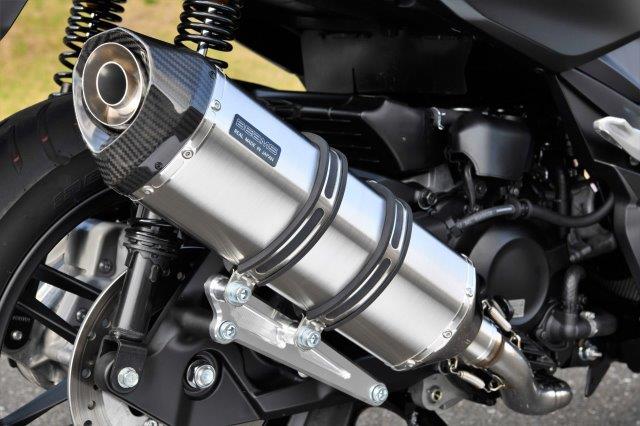【抽選で最大100％ポイントバック】BEAMS ビームス GT-CORSA ステンレスサイレンサー 政府認証 車種：HONDA フォルツァ MF13 G182-66-000