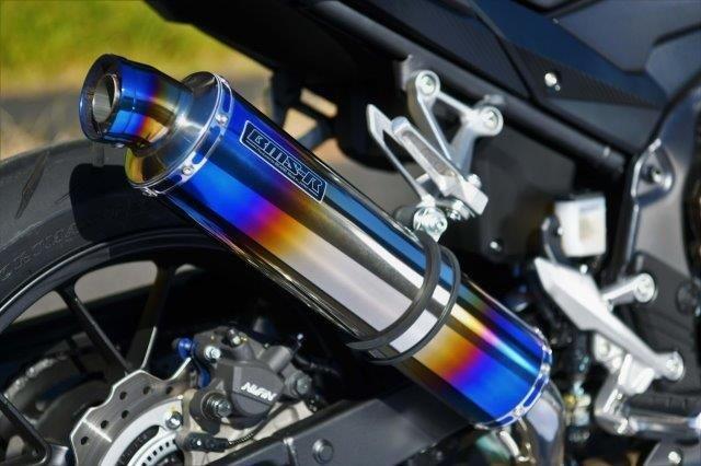 【抽選で最大100％ポイントバック】BEAMS ビームス R-EVO スリップオン ヒートチタンサイレンサー 政府認証 車種：HONDA CBR400R 2BL/8BL-NC56 G191-53-P1J