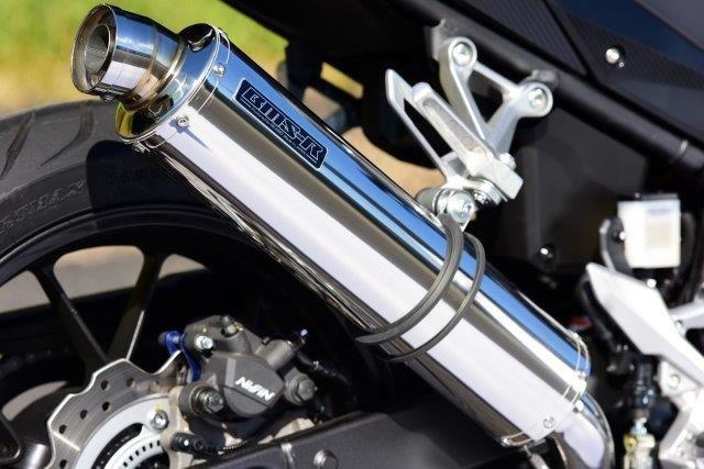 【抽選で最大100％ポイントバック】BEAMS ビームス R-EVO スリップオン ステンレスサイレンサー 政府認証 車種：HONDA CBR400R 2BL/8BL-NC56 G191-53-P6J