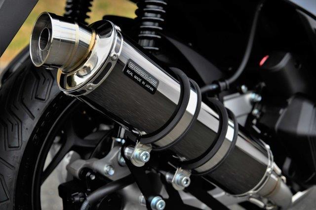 【抽選で最大100％ポイントバック】BEAMS ビームス R-EVO SMB 車種：HONDA PCX125 2021~ 2BJ-JK05 カラー：スーパーメタルブラック G195-53-005