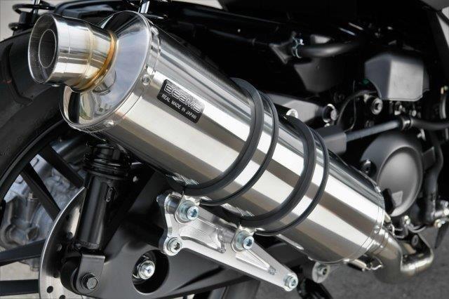 【抽選で最大100％ポイントバック】BEAMS ビームス R-EVO ステンレスサイレンサー 政府認証 車種：HONDA フォルツァ MF15 G197-53-008