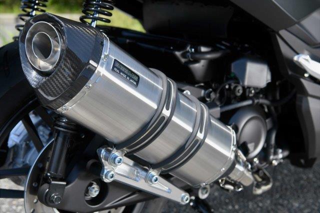 【抽選で最大100％ポイントバック】BEAMS ビームス GT-CORSA ステンレスサイレンサー 政府認証 車種：HONDA フォルツァ MF15 G197-66-000