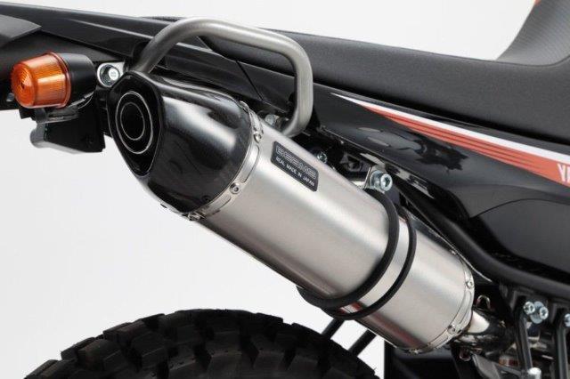 【抽選で最大100％ポイントバック】BEAMS ビームス CROSS-EVO スリップオン ステンレスサイレンサー 政府認証 車種：YAMAHA SEROW250 Fi 2008~ G224-55-000