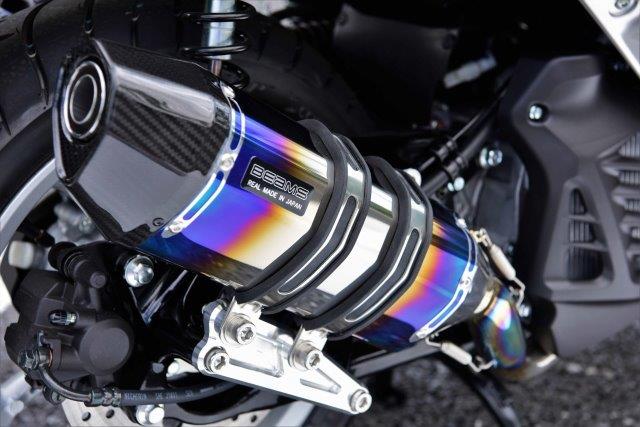 【対象ショップ限定！抽選で最大100％ポイントバック】BEAMS ビームス CORSA-EVOIIヒートチタン 政府認証 車種：YAMAHA N-MAX155 2BK-SG50J G252-65-001