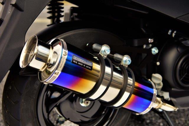 【抽選で最大100％ポイントバック】BEAMS ビームス SS300ヒートチタン SP 政府認証 車種：YAMAHA アクシスZ 2017~ G255-06-000