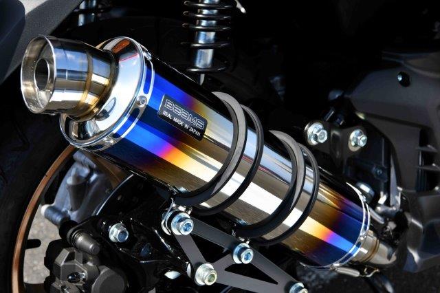 BEAMS ビームス R-EVO ヒートチタンサイレンサー 政府認証 車種：YAMAHA N-MAX125 8BJ-SEG6J G267-53-007