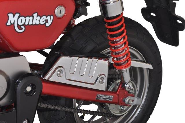 【抽選で最大100％ポイントバック】af アフ 旭風防 メッキチェーンケース HONDA モンキー125(2BJ-JB02/8BJ-JB03) カラークロームメッキ MK-06