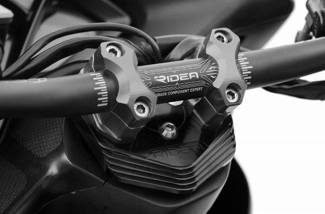 【抽選で最大100％ポイントバック】RIDEA リデア ハンドルバーライザーキット HRK-Y01-TM(カラー:チタン) YAMAHA SMAX/マジェスティS RIYA00545