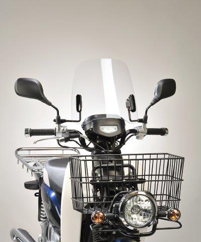 【抽選で最大100％ポイントバック】af アフ 旭風防 ミドルスクリーン HONDA スーパーカブ 110 /スーパーカブ 50 カラークリアー SPC-13-P