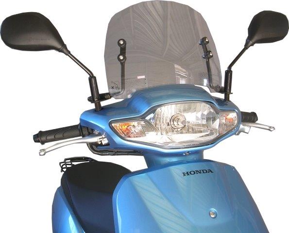 【抽選で最大100％ポイントバック】af アフ 旭風防 ショートバイザー HONDA タクト カラークリアー TA-08