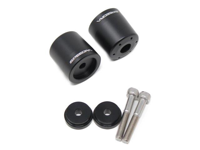 【抽選で最大100％ポイントバック】SPEEDRA スピードラ ★アルミバーエンド タイプB ABEBYA02MBK YAMAHA YZF-R6 /FZ8 /YZF-R1 /FJR1300