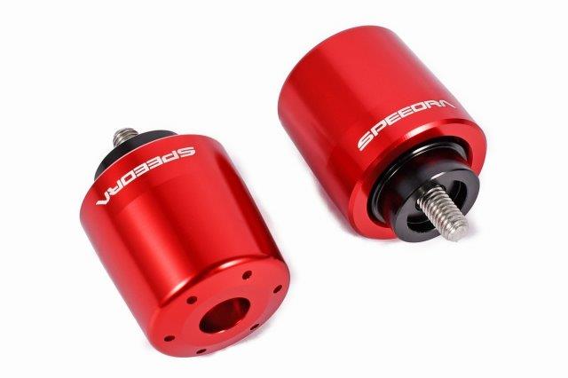 SPEEDRA スピードラ ハンドルバーエンド タイプB MT-09 2021 ABEBYA05RD YAMAHA MT-09/SP 2021-YAMAHA YZF-R7 2022-