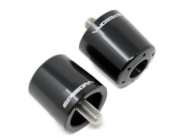 【抽選で最大100％ポイントバック】SPEEDRA スピードラ アルミバーエンド KAWASAKI M8 ABEKA01BK KAWASAKI Z900RS/CAFE 等々