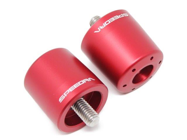 【抽選で最大100％ポイントバック】SPEEDRA スピードラ ★アルミバーエンド KAWASAKI M8 ABEKA01MRD KAWASAKI NINJA250 /Z250 /ZX-25R/NINJA400/Z400
