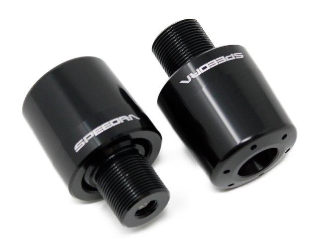 【抽選で最大100％ポイントバック】SPEEDRA スピードラ アルミバーエンド KAWASAKI M17 ABEKA02BK ZX-10R 2004-2007NINJA H2/H2R 2015-