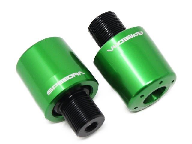 【抽選で最大100％ポイントバック】SPEEDRA スピードラ アルミバーエンド KAWASAKI M17 ABEKA02GN ZX-10R 2004-2007NINJA H2/H2R 2015-