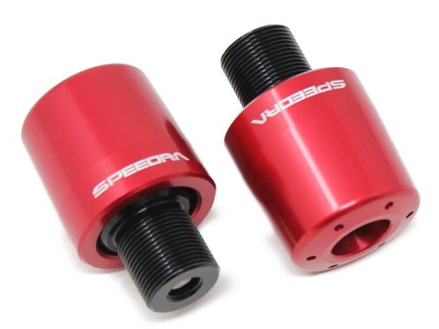 【抽選で最大100％ポイントバック】SPEEDRA スピードラ アルミバーエンド KAWASAKI M17 ABEKA02RD ZX-10R 2004-2007NINJA H2/H2R 2015-