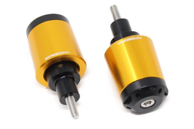 SPEEDRA スピードラ アルミバーエンド タイプA ABEKP03GD KAWASAKI Ninja H2 SX SE/+