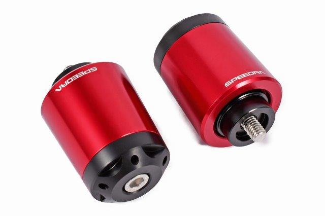 SPEEDRA スピードラ ハンドルバーエンド タイプA MT-09 2021 ABEYP05RD YAMAHA MT-09/SP 2021-YAMAHA YZF-R7 2022-