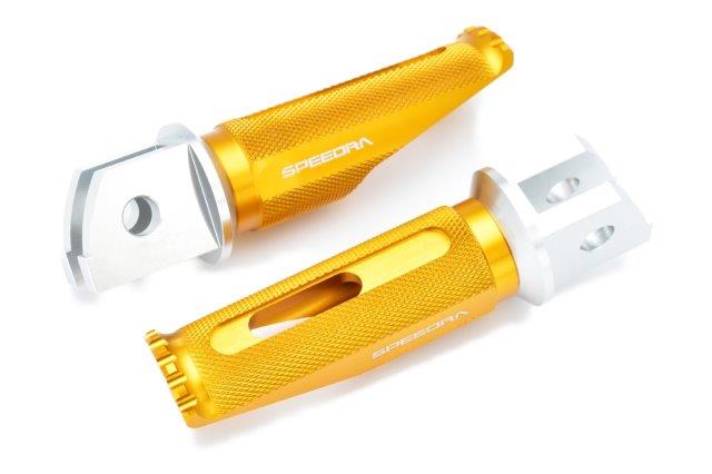 【抽選で最大100％ポイントバック】SPEEDRA スピードラ ステップ レーシング SR/GD AFPR111GD HONDA モンキー125 /CB125R /GROMCBR250R /CBR250RR MC51CB