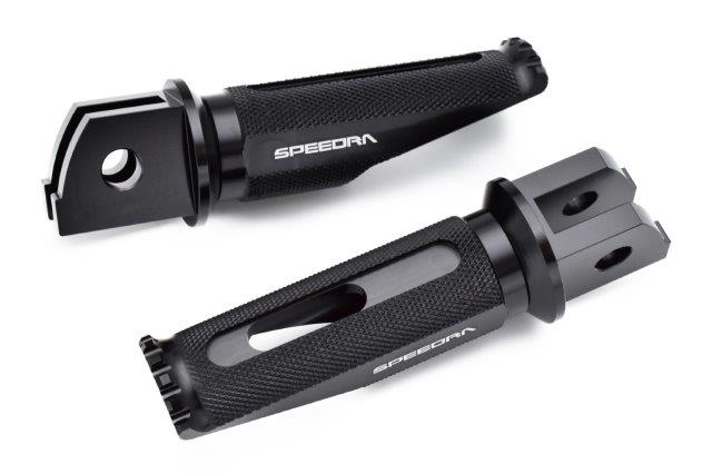 【抽選で最大100％ポイントバック】SPEEDRA スピードラ ステップ レーシング BK/BK AFPR211BK HONDA モンキー125 /CB125R /GROMCBR250R /CBR250RR MC51CB