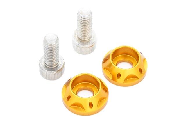 SPEEDRA スピードラ ナンバープレートホルダーセット M6 2個入り ANPH016GD 汎用