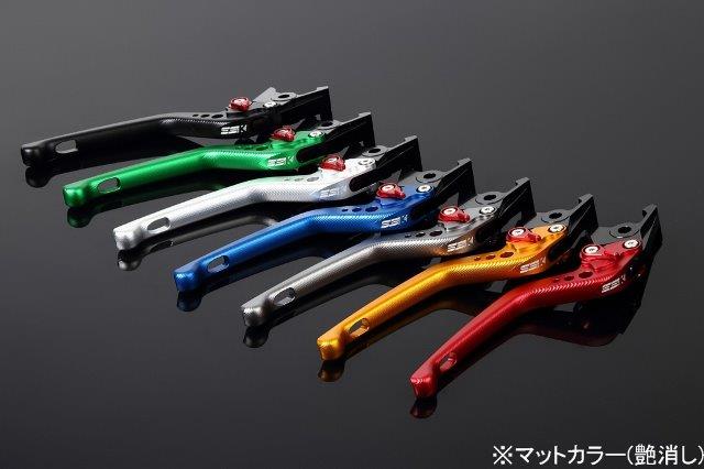 SPEEDRA スピードラ 3Dロング クラッチレバー ブレーキレバー グリーン(ゴールド) BM0406324-GD R1200R/R1200RT/K1200S/K1200R/K1200R SPORTS/R1200S/