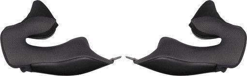 在庫有り 当日発送 OGK KABUTO オージーケーカブト YS17チークパッドセット 25mm(オプション) リュウキ用 ダークグレー cheekpad-YS17-25