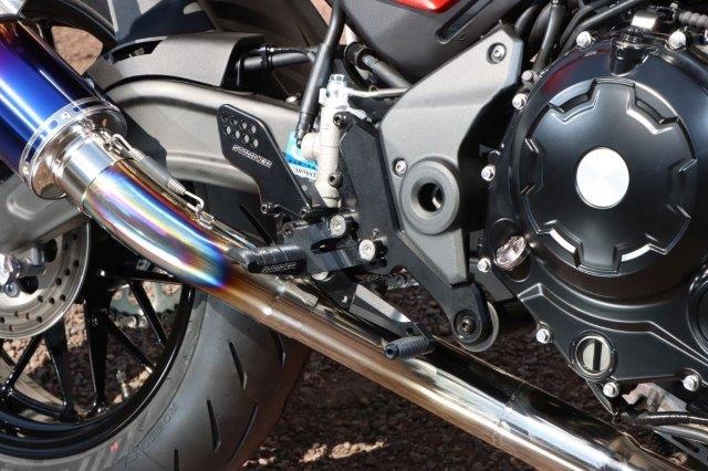 【抽選で最大100％ポイントバック】STRIKER ストライカー スポーツツーリングコンセプト”STC”ステップキット KAWASAKI Z650RS SS-ST2164B
