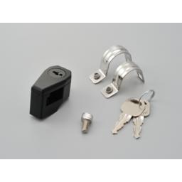 在庫有り DAYTONA デイトナ ヘルメットロックホルダー カラー：ブラック 75477