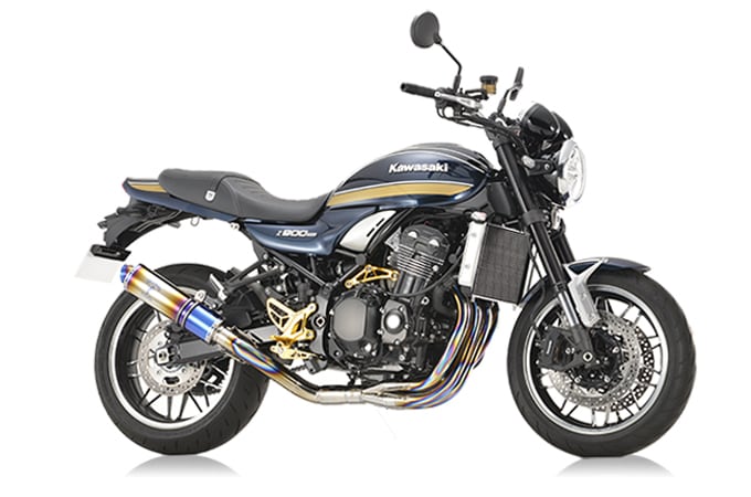 r’s gear アールズ・ギア Z900RS/CAFE/SE(23-)8BLワイバンクラシックR Sタイプ チタンドラッグブルー MK40-RSCD