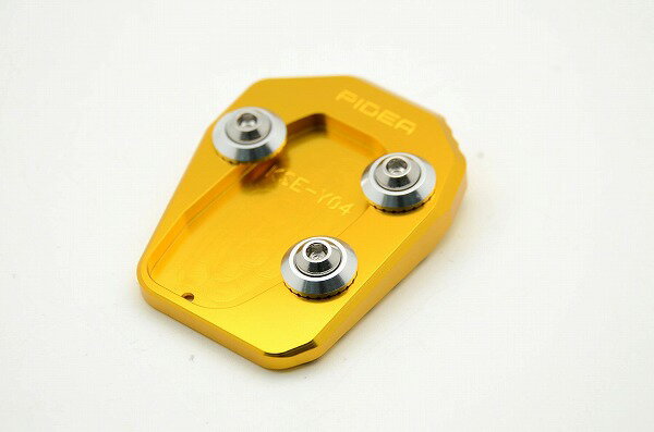 【スーパーセールクーポン発行中】RIDEA リデア サイドスタンドエンド KSE-Y04-GD(カラー:ゴールド) YAMAHA MT-09/MT-09 ABS 2014-2020MT-07/MT-07 ABS 2014-2017MT-09 TRACER 2015-2017XSR900 RIYA00193