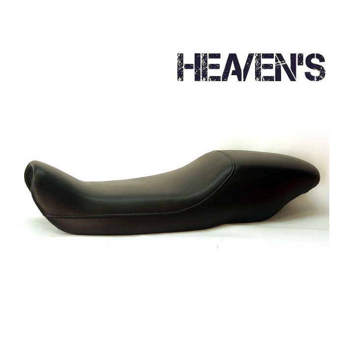 【抽選で最大100％ポイントバック】HEAVENS ヘブンズ HONDA ホンダ FTR223 トラッカーシート ブラック/スムース FTR01-BK-S