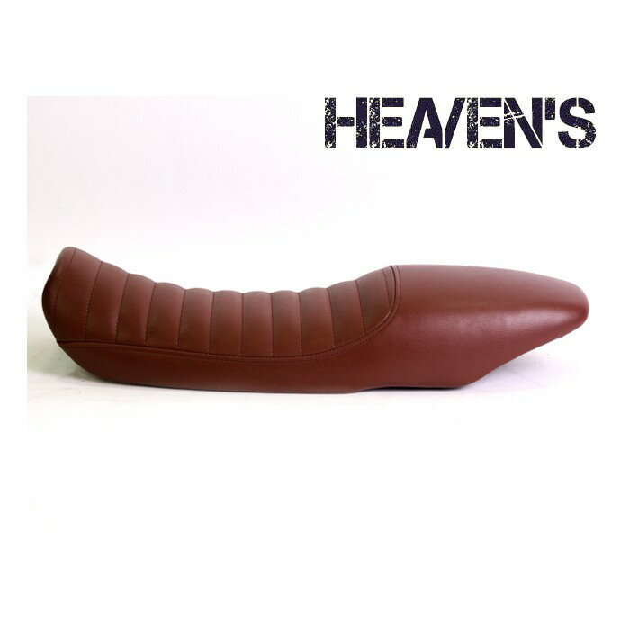【抽選で最大100％ポイントバック】HEAVENS ヘブンズ HONDA ホンダ FTR223 トラッカーシート ブラウン/タックロール FTR01-BR-C