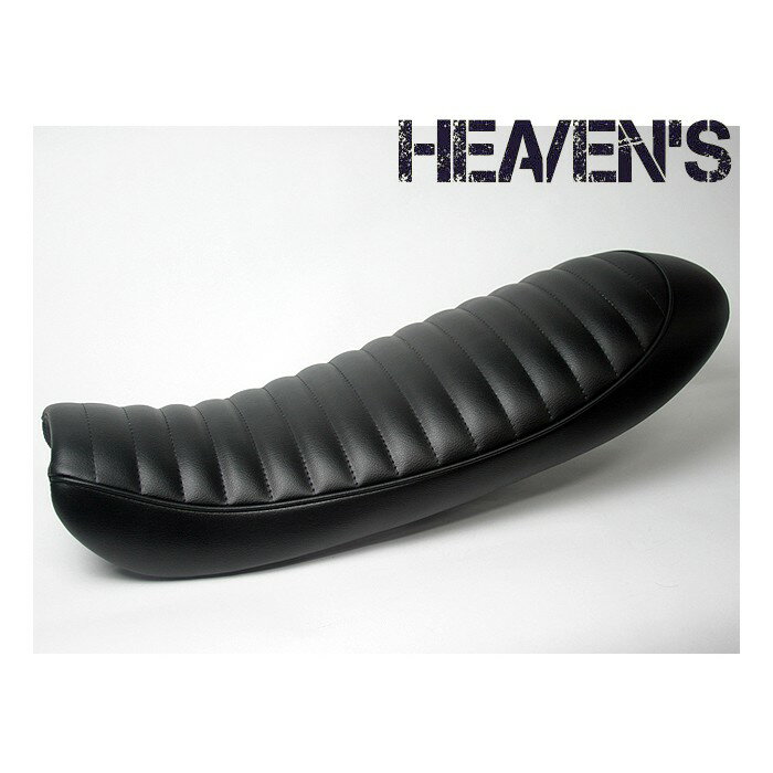 【抽選で最大100％ポイントバック】HEAVENS ヘブンズ HONDA ホンダ FTR223 クラシックフラットシート ブラック/タックロール FTR02-BK-C