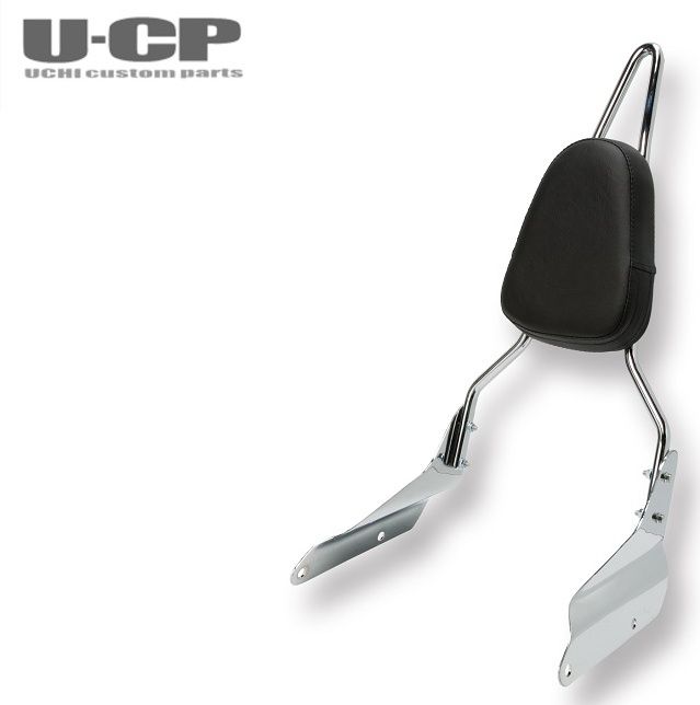 【抽選で最大100％ポイントバック】U-CP(ユーシーピー) 【ステンレス製】パッド付50cmシーシーバーセット HONDA Vツインマグナ SUSCC50BR25
