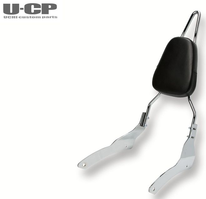 【抽選で最大100％ポイントバック】U-CP(ユーシーピー) 【ステンレス製】パッド付50cmシーシーバーセット YAMAHA ドラッグスタークラシック400 SUSCC50DSC4