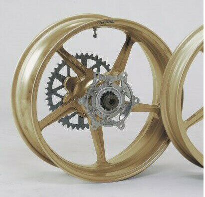 【抽選で最大100％ポイントバック】ACTIVE アクティブ ホイール GALE SPEED R 550-17 GLD [TYPE-C] 28255169 GS1200SS 01-03