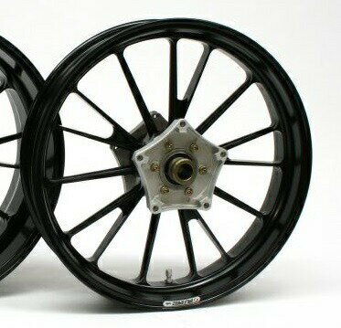 【抽選で最大100％ポイントバック】ACTIVE アクティブ ホイール GALE SPEED F 350-17 半ツヤBLK [TYPE-S] 28711004 X-4(LD不可)
