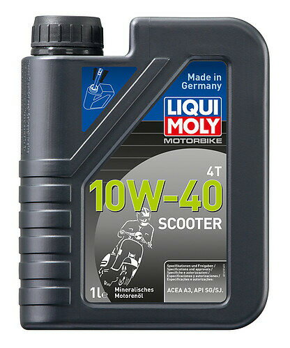 �������ʡ�LIQUIMOLY �ꥭ��� ���󥸥󥪥��� Motorbike 4T 4�������� 10W-40 Scooter 1L 1758