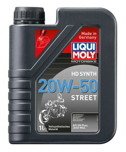 yKizLIQUIMOLY L GWIC Motorbike HD Synth 20W-50 Street 1L 20858