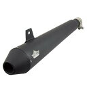 GOODS グッズ マフラー TAPERED CONE スリップオンマフラーブラック SUZUKI スズキ グラストラッカー/ビッグボーイ 08’~(FI対応) - GOODS ESPECIALLY G4-00125-BK