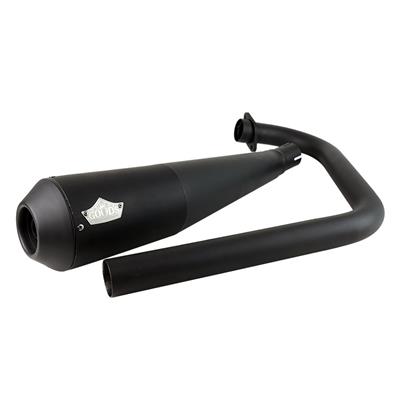 【抽選で最大100％ポイントバック】GOODS グッズ FTダウンマフラー　ブラック　YAMAHA ヤマハ TW200/225 G4-00174