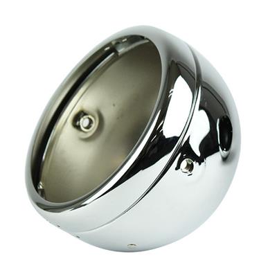 GOODS グッズ 5-3/4インチ　ルーカスタイプヘッドライトケース　クローム TRIUMPH 66-65073-