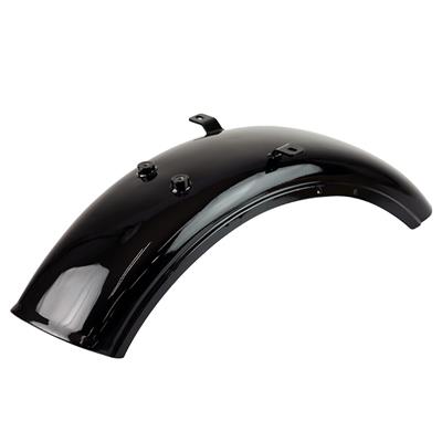 【抽選で最大100％ポイントバック】GOODS グッズ バイクリアフェンダー サイドエッジリアフェンダー　YAMAHA ヤマハ TW200/E/225　黒塗装仕上げ G6-00069-BK