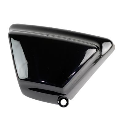 【抽選で最大100％ポイントバック】GOODS グッズ ビルトインサイドカバー(右) YAMAHA ヤマハ　SR400 (09〜Final)　黒塗装仕上げ G6-00234