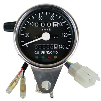【抽選で最大100％ポイントバック】GOODS グッズ サイドマウントメーターキット　φ60インジゲーターランプ付き　YAMAHA ヤマハ SR400/SR500(01-02年) G7-00069